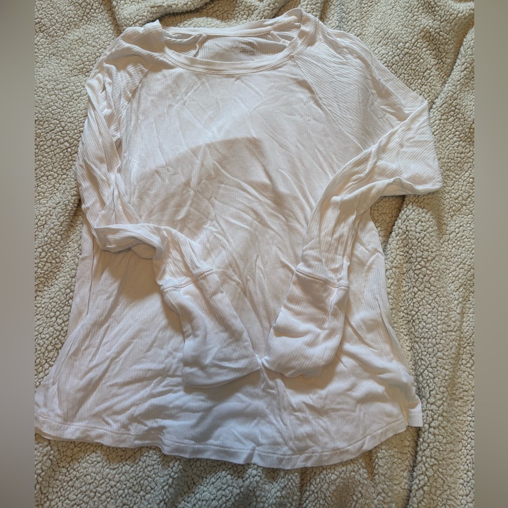 OFFLINE by Aerie Thumbs up Ribbed Raglan Long Sleeve